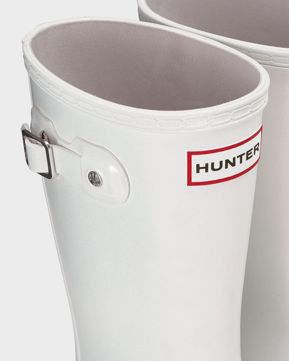 Kids Hunter Rain Boots Silver - Original Big Nebula - 1952834-CG